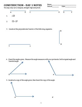 Preview of Geometry Constructions