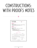 Constructions With Proofs Notes