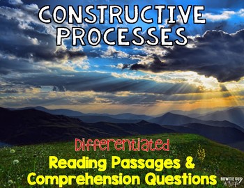 Preview of Constructive Processes Informational & Nonfiction Text & Comprehension