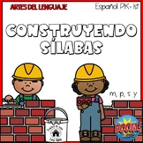 Construir sílabas con m, p, s, l  Boom Cards 