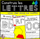 Construis les Lettres Avec des Blocs de Motifs FRENCH Lite