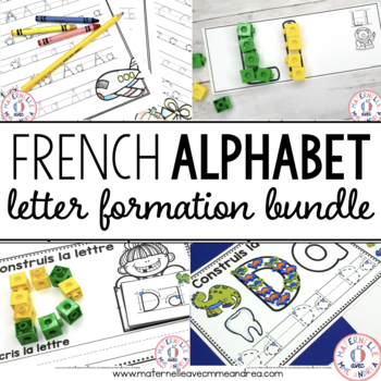 Preview of Construisons les lettres - THE BUNDLE (FRENCH Letter Formation Bundle)