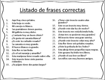 endo words in spanish