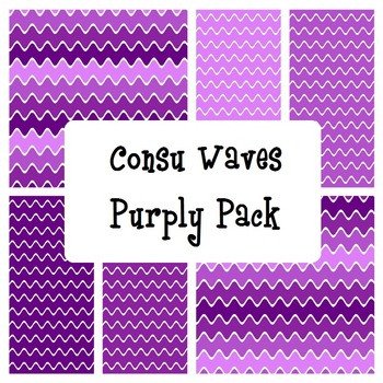 Preview of Consu Waves Purply Pack