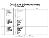 Consultation Tracking Form