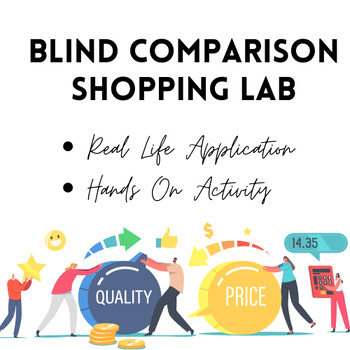 Preview of Comparison Shopping Lab Activity