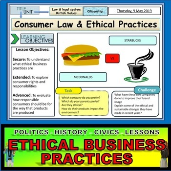 consumer rights and responsibilities poster