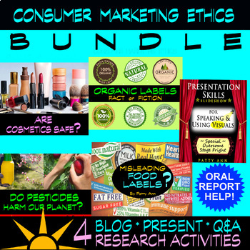 Preview of Consumer Marketing Ethics Pesticide - Cosmetology - Food Labels Safety Awareness