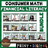 Consumer Math - Financial Literacy Curriculum BUNDLE