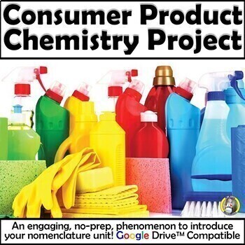 Preview of Consumer Product Chemistry Project