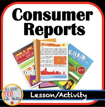 Preview of Consumer Reports Magazine Lesson