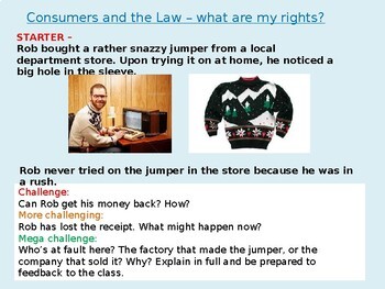 Preview of Consumer Rights and Law