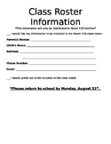 Contact Information Form