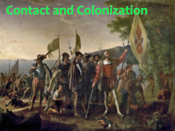 Preview of Contact and Colonization (U.S. History) With Video BUNDLE