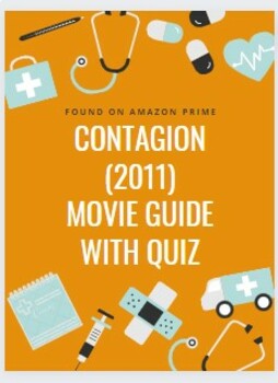 Preview of Contagion Movie Guide With Writing Prompts and QUIZ!