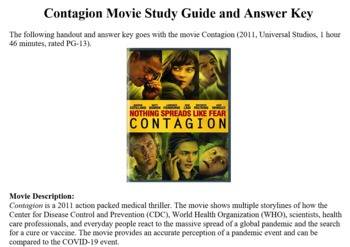 Preview of Contagion Movie Study Guide and Answer Key