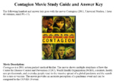 Contagion Movie Study Guide and Answer Key