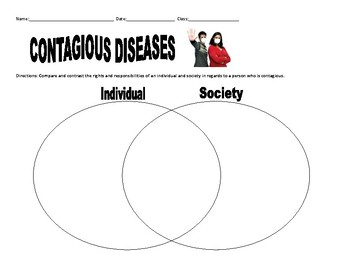 Preview of Contagious Diseases Worksheet