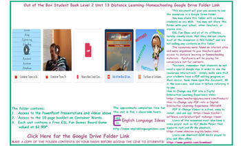 JW Adjectives-Friends Classroom-Distance-Homeschool-Google Drive Bundle