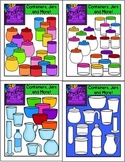 Containers, Jars and More! {Creative Clips Digital Clipart}