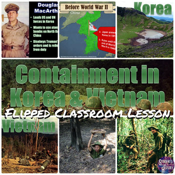 Preview of Containment & the Korean & Vietnam Wars PowerPoint Lesson