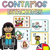 Contamos estaciones / Fall Winter Spring Summer Counting. Bundle