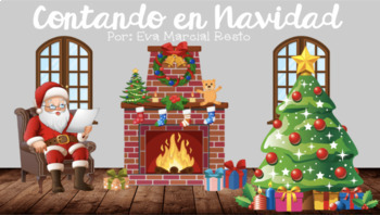 Preview of Contando en Navidad: 1 al 20 (Google Slide, Touch-Friendly Activity)