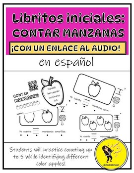 Preview of Contar manzanas con audio