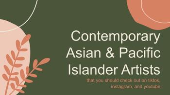 Preview of Contemporary Asian & Pacific Islander Artists - AAPI History Month