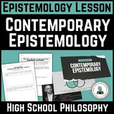 Contemporary Epistemology Lesson for High School Philosophy
