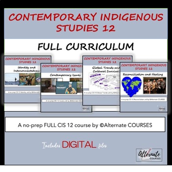 Preview of Contemporary Indigenous Studies 12 FULL COURSE BUNDLE (digital)