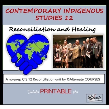 Preview of Contemporary Indigenous Studies 12 Unit 4:Reconciliation & Healing FULL UNIT