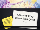 Contemporary Issues WebQuest