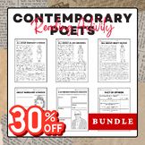 Contemporary Poets - Reading Activity Pack Bundle | Nation