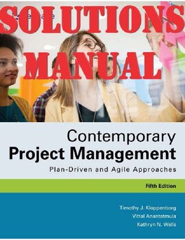 Preview of Contemporary Project Management Plan-Driven and Agile Approaches 5th Ed_SM