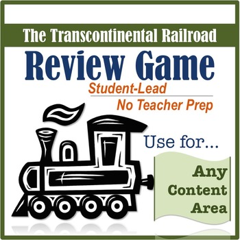Preview of Review Game for Content Areas: The Transcontinental Railroad