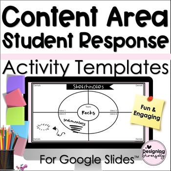 Preview of Content Area Student Response Activities for Google Jamboard™