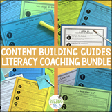 Content Building Guides for Literacy Coaches - Bundle