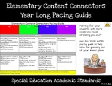 Content Connectors Pacing Guide