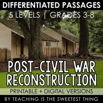 Preview of Reconstruction: Passages - Distance Learning Compatible