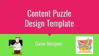 Preview of Content Puzzle Design Template