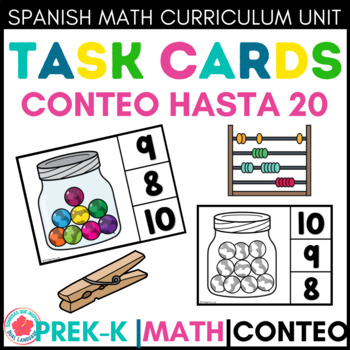 Preview of Conteo hasta 20 Canicas Counting to 20 Marble Números hasta 20 Numbers to 20