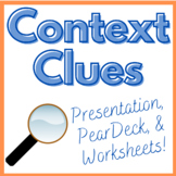 Context Clue Activities for Middle or High School