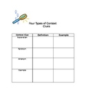 Context Clue Presentation Note Taking Page