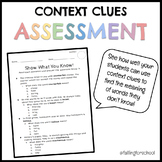 Context Clue Assessment
