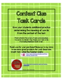 Context Clue Task Cards