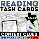Context Clue Task Cards Determining Meaning of Unknown Wor