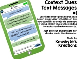 Context Clue Text Messages #1