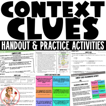 Preview of Context Clues | 3rd Grade | L.3.4, L.3.4a
