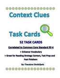Context Clues: 52 Task Cards Common Core Standard ELA-Lite
